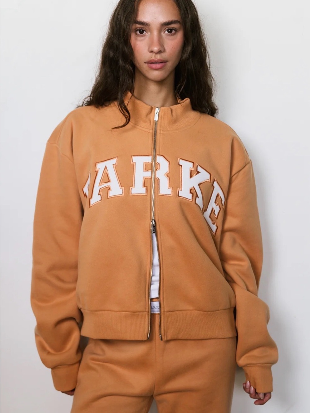 PARKE Butterum + White Fleece Double Zip XS — Fall 2026